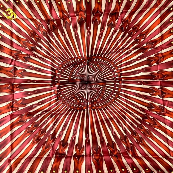 NWT Authentic Gucci 1970 GG woven prints Scarf - Picture 3 of 6